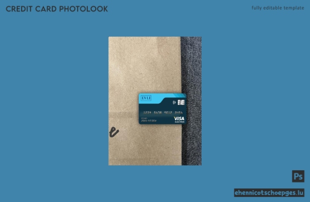 Finnland Evli Bank Visa Electron Karte Fotoansicht Beispielvorschau